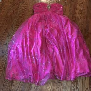 Sparkling Pink Gown